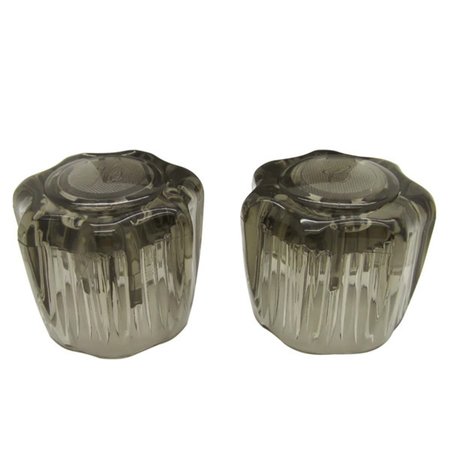 DURA FAUCET SMOKED ACRYLIC KNOBS DF-RKS